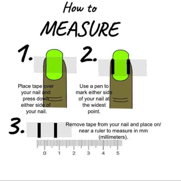 Blue Whirl Stiletto Nails w/ballerina thumb-LARGE - Picture 6 of 9